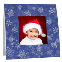 Winter Snowflakes Paper Polaroid Frame